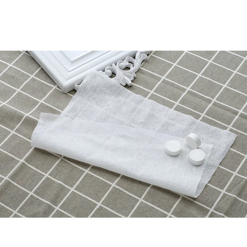 

100pcs Compress Hand Towel Full Cotton Disposable Tourism Portable Wash Face Of Cloth Cosmetology Clean Towels Camping