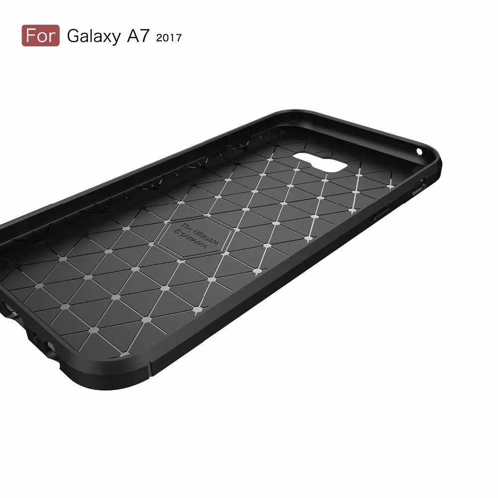 Чехол из углеродного волокна для телефона Samsung Galaxy A3 A5 A7 J3 J5 J7 Plus J2 A9 Star Pro Prime 2017 A6S A8S