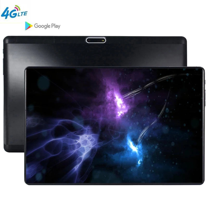 Новый стеклянный экран Android планшет 10 1 дюймов 9 0 8 ядер 6 ГБ ОЗУ 64 Гб ПЗУ 3G 4G LTE 1280*800