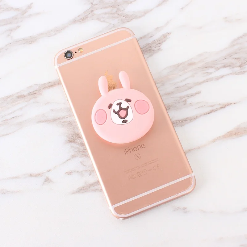 Прекрасный 3D мобильный телефон с мультяшками держатель расширяющаяся подставка