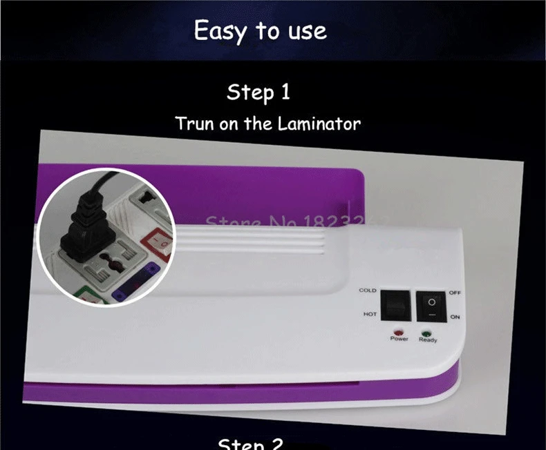 Профессиональный тепловой Офис горячей и холодной ламинатор машина для документов A4 фото блистерная упаковка пластиковая пленка рулон ламинатор