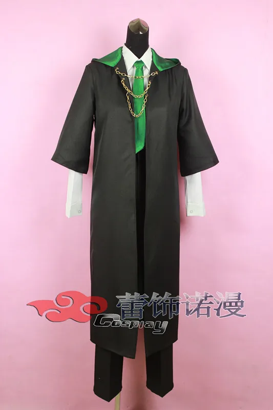 

2016 Film Death Eater Lucius Malfoy Cosplay Costume For Halloween Party