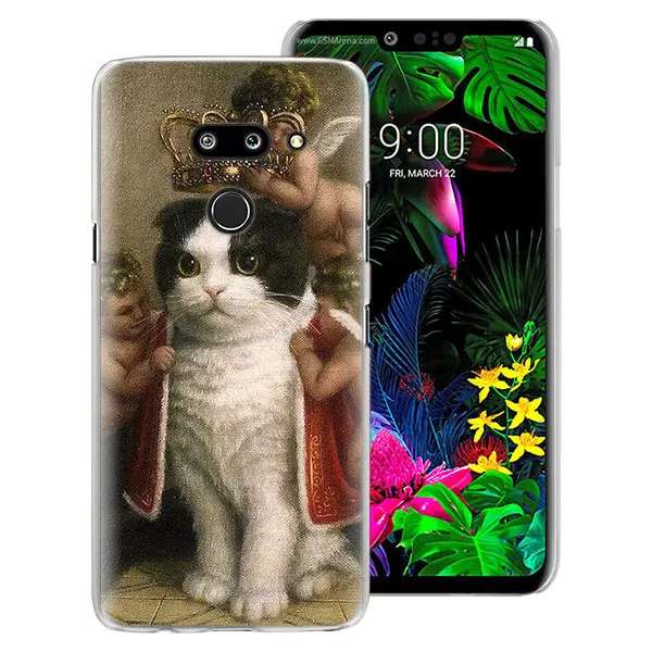 Забавный художественный эстетический чехол для телефона, чехол для LG G7 G8 ThinQ G5 G6 V30 V40 V50 ThinQ Q6 Q7, жесткий чехол-накладка - Цвет: 09
