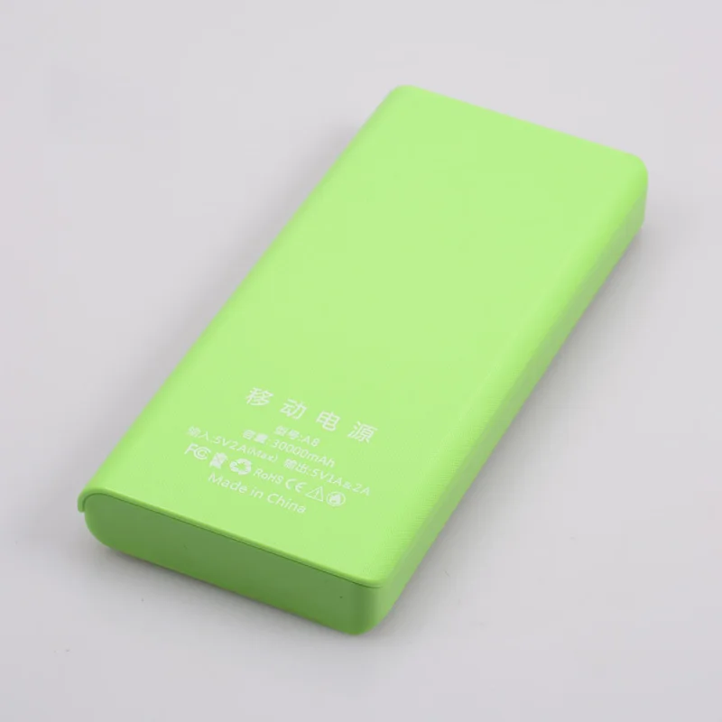 DIY портативный для банка питания 8x18650 ЖК-экран аккумулятора Pover Bank Dual USB пауэрбэнк