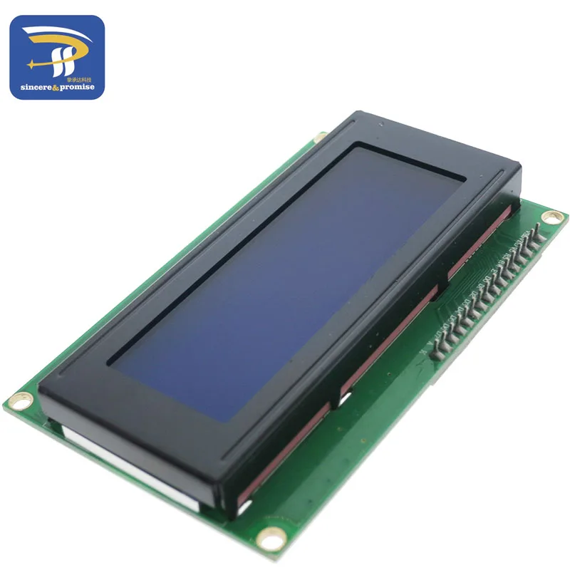 Модуль ЖКД синий экран IIC/iec 2004 HD44780 5V lcd для Arduino DIY KIT желто-зеленый экран обеспечивает файлы библиотеки