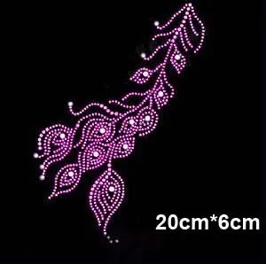 2 шт./лот узор из стразов в виде цветов стразы с железными стразами патчи железной