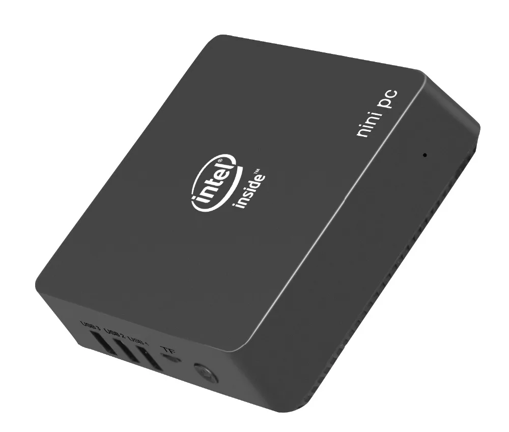 Новейший мини компьютер с Intel 4 ядра поточный процессор Apollo Lake Celeron J4105 Мини ПК