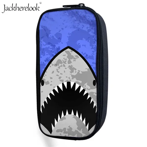 Jackhereook/ детские школьные сумки, 3D рюкзак с принтом морской животные, большая белая акула для мальчиков и девочек, дорожная сумка на плечо - Цвет: HX686K