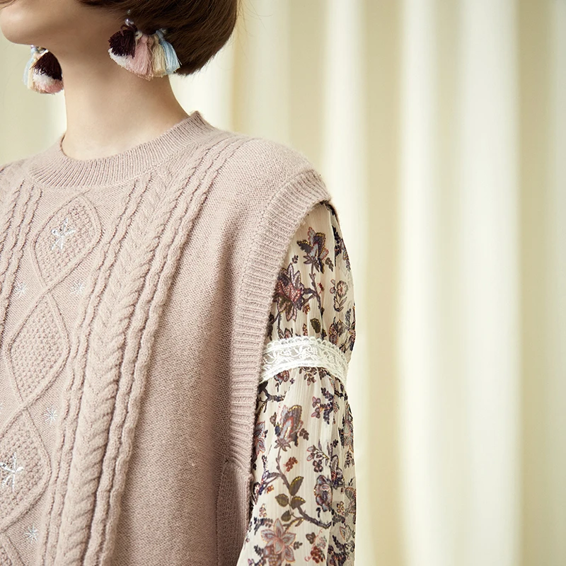 ARTKA 2018 Осень Зима Новый женский винтажный вышитый завязанный бант галстук