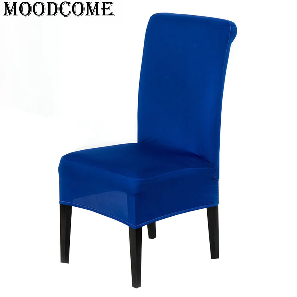 Спандекс домашний декоративный черный чехол на стул для столовой|black chair covers|chair