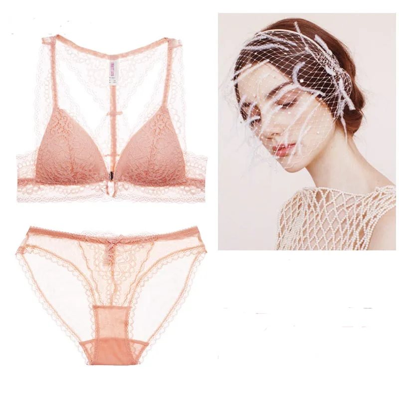 

HOT 2017 Fashion Sexy charming lace bra gather together Shape Wear women bra set Comfortable Underwear women bras lace bra set