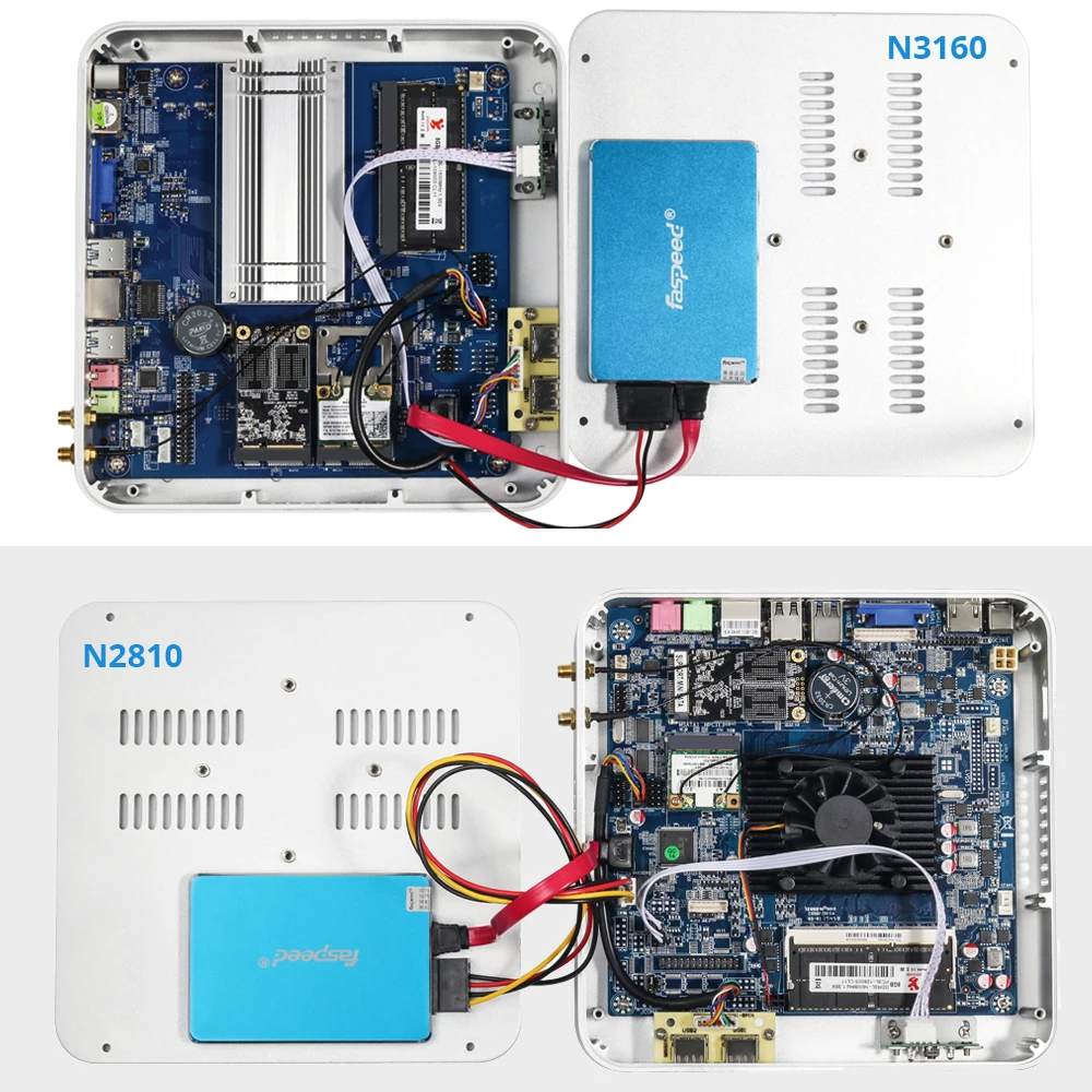 Barebones мини ПК Intel Celeron N3150 четырехъядерный Windows 10 тонкий клиент мини настольный ПК игровой HDMI VGA WiFi HTPC tv BOX