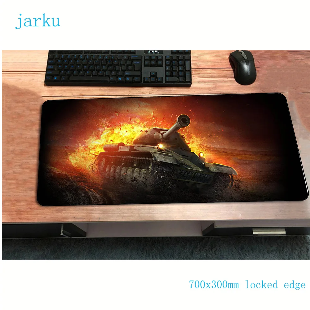 Коврик для мыши World of Tanks 700x300 мм милый игровой коврик и телефона клавиатуры