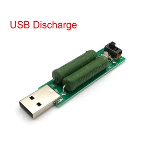 USB мини-разгрузочный интерфейс, резистор нагрузки с переключателем 2A 1A Green