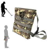 metal detector finds bag diggers pouch camo belt pouch good luck gold nugget bags for metal detecting