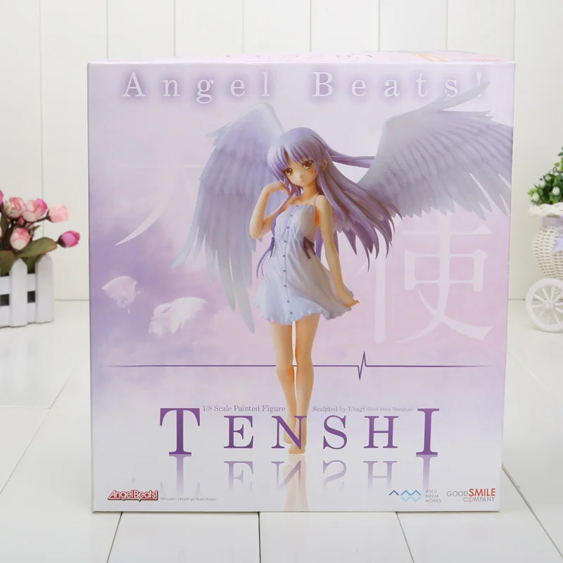 in box Angel Beats! Школьная форма Tenshi Ver. Tachibana Kanade ПВХ фигурка Коллекционная горячая девушка модель косплей игрушки - Цвет: in box