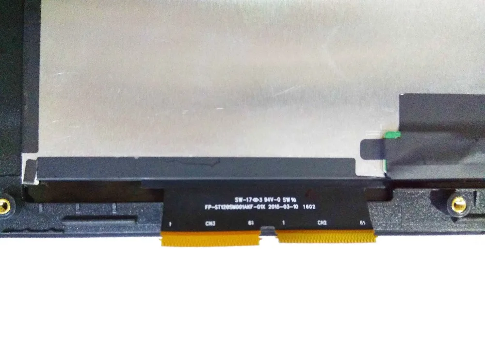 Новый сенсорный ЖК экран в сборе для Lenovo Ideapad Miix 700 12ISK P/N FRU 5D10K37833 12 дюймов 2160x1440 с