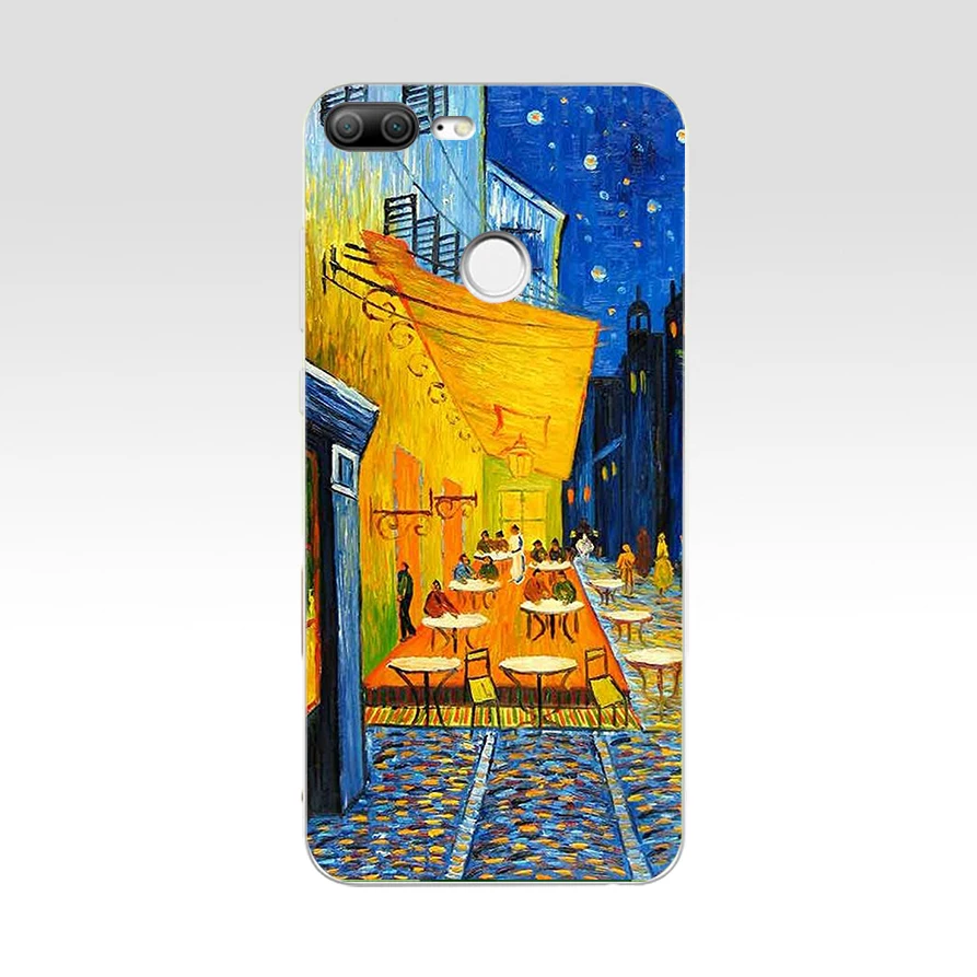 257AQ Van Gogh Tardis Мягкий Силиконовый ТПУ чехол для телефона huawei Honor 9 Lite 10 p lite |