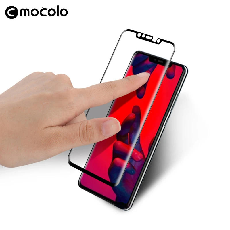 Mocolo 3D 0 26 мм Полное покрытие экрана 9H Защита для Huawei Mate 20 Pro Закаленное стекло
