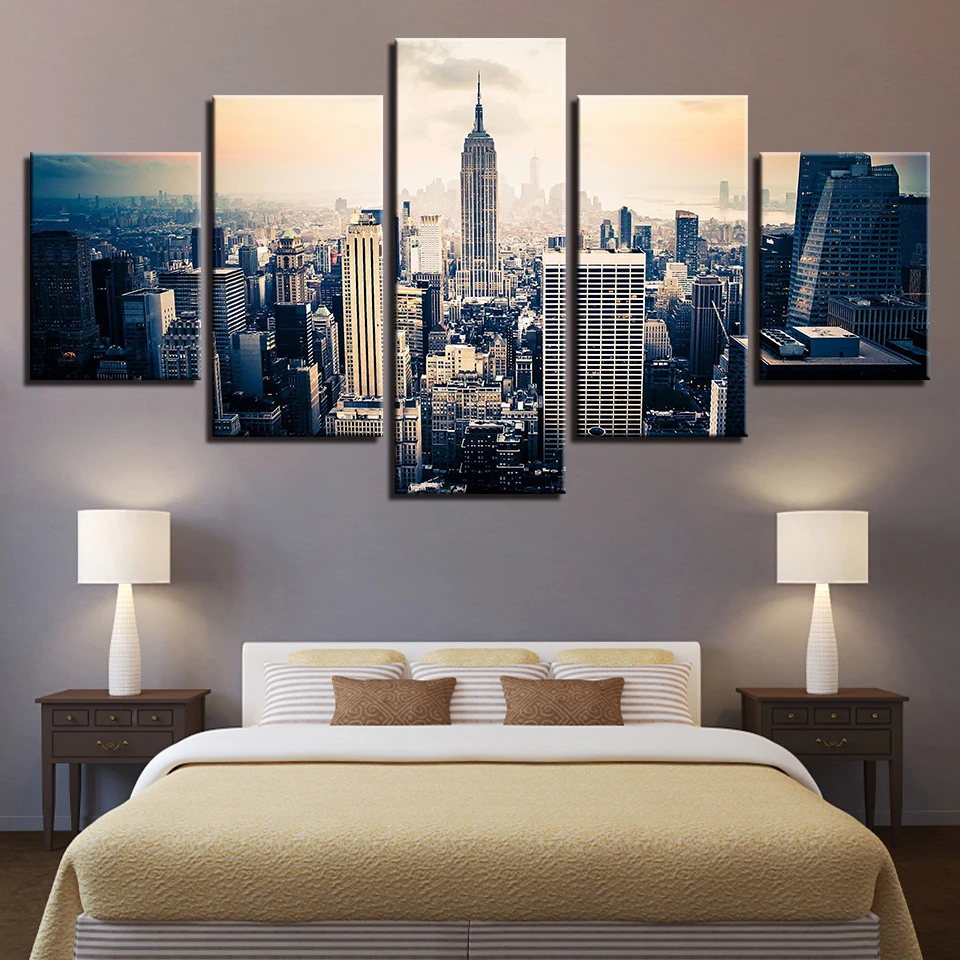 Таиланд здание картина цвет Нью Йорк Лондон дом Декор в рамке настенные