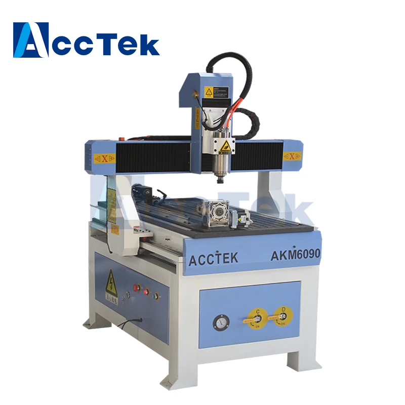 Недорогой Китайский фрезерный станок AccTek 6090 с ЧПУ 3d/фрезерный 6090|Фрезы по дереву|
