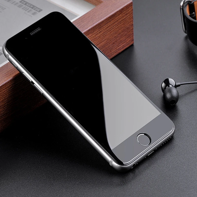 Для iPhone 7 Plus 3d изогнутый край Полное покрытие телефона закаленное Стекло спереди