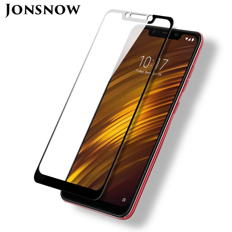 JONSNOW для Xiaomi Pocophone F1 закаленное стекло полное покрытие экрана Защитная пленка