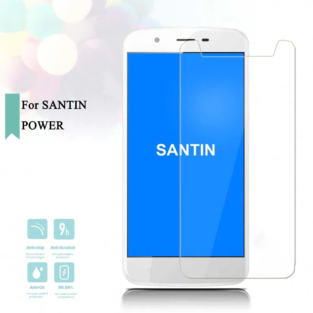 2.5D 0 26 мм Ультра тонкое закаленное стекло SANTIN POWER закаленная Защитная пленка для