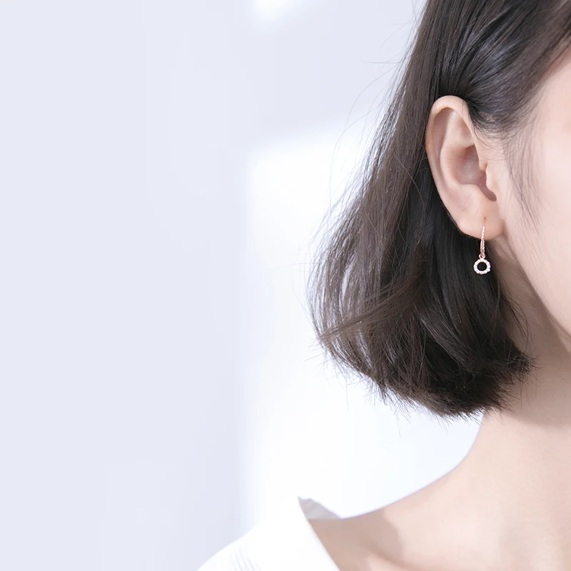 AROCH S925 серебряные серьги женский корейский издание прелестные модные туфли