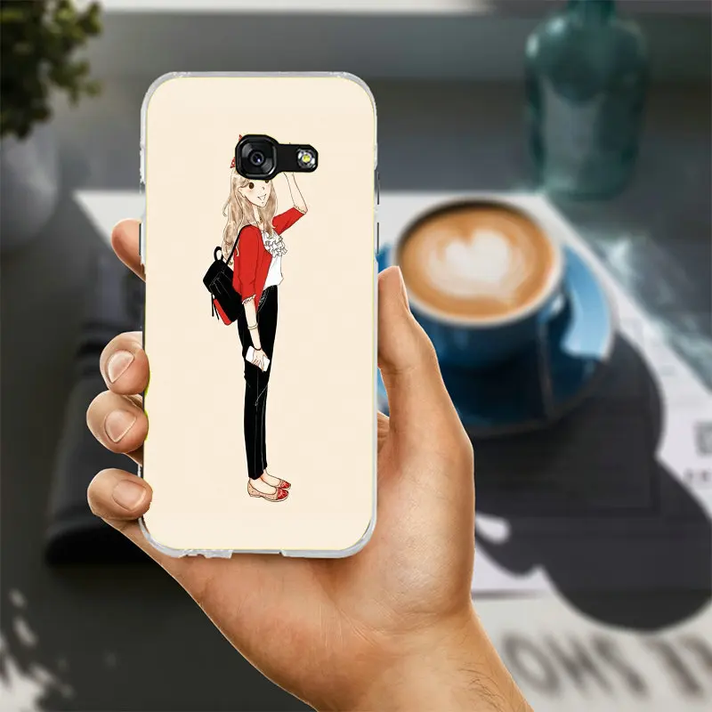 Восточная женщина в хиджаб уход за кожей лица мусульман для Samsung Galaxy A3 A5 A7 J1 J2 J3 J5 J7