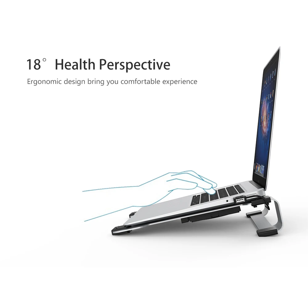 ORICO 15 дюймовый Тетрадь компьютерный радиатор кронштейн пластины Алюминий для Apple