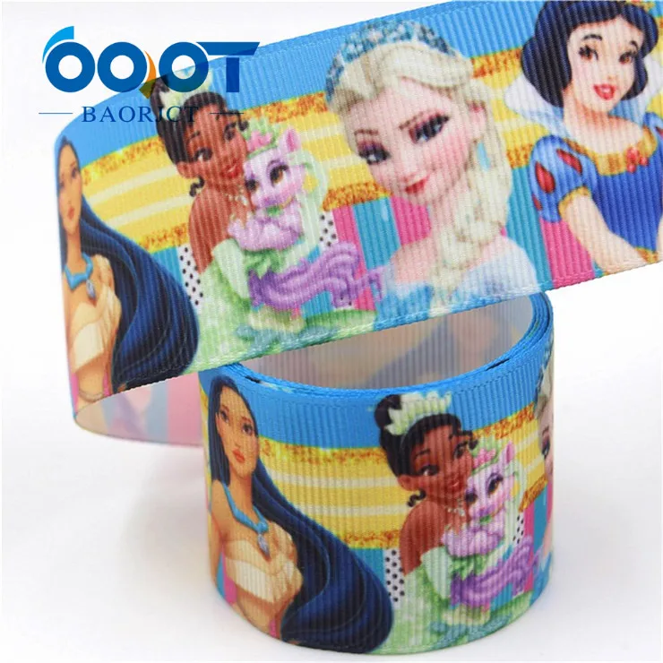 I-19518-1290 OOOT BAORJCT I-19518-1274, 38 мм 10 ярдов мультфильм термотрансферные печатные корсажные ленты, ленты ремесла, лук колпачок DIY аксессуары - Цвет: I-19518-1290