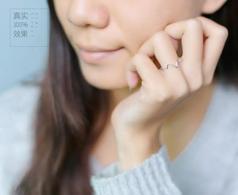 Hot sell fashion simple design women 925 sterling silver ladies`finger rings jewelry wholesale birthday gift | Украшения и