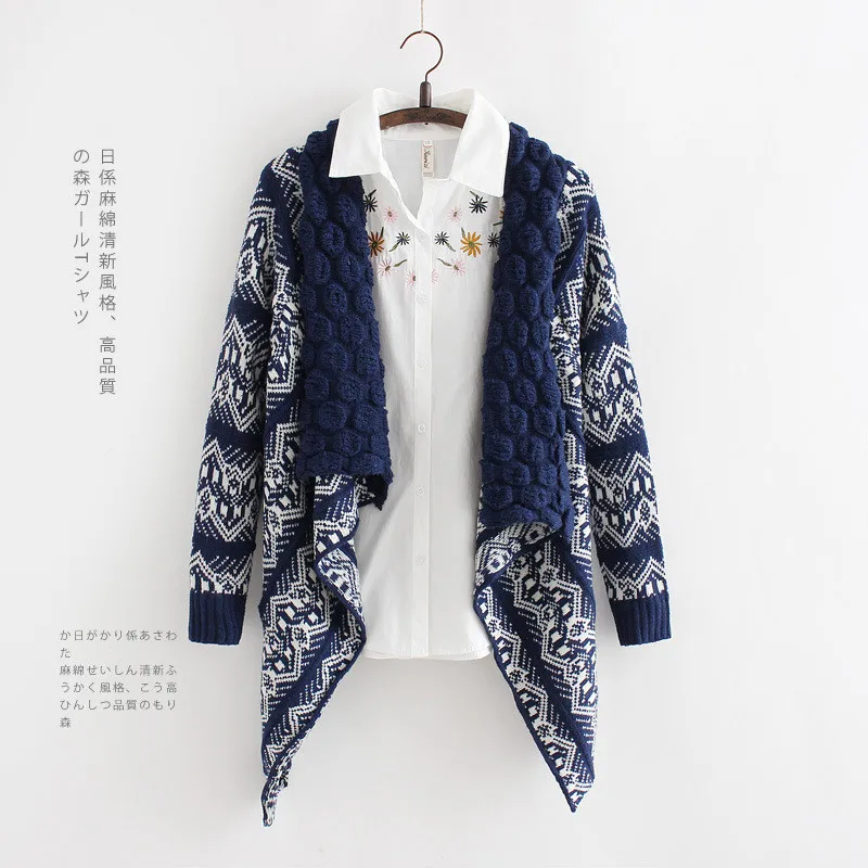 2019 Autumn And Winter New Women's Sweater Fashion Cardigan Women Big Casual Knitting Female Outerwear |
