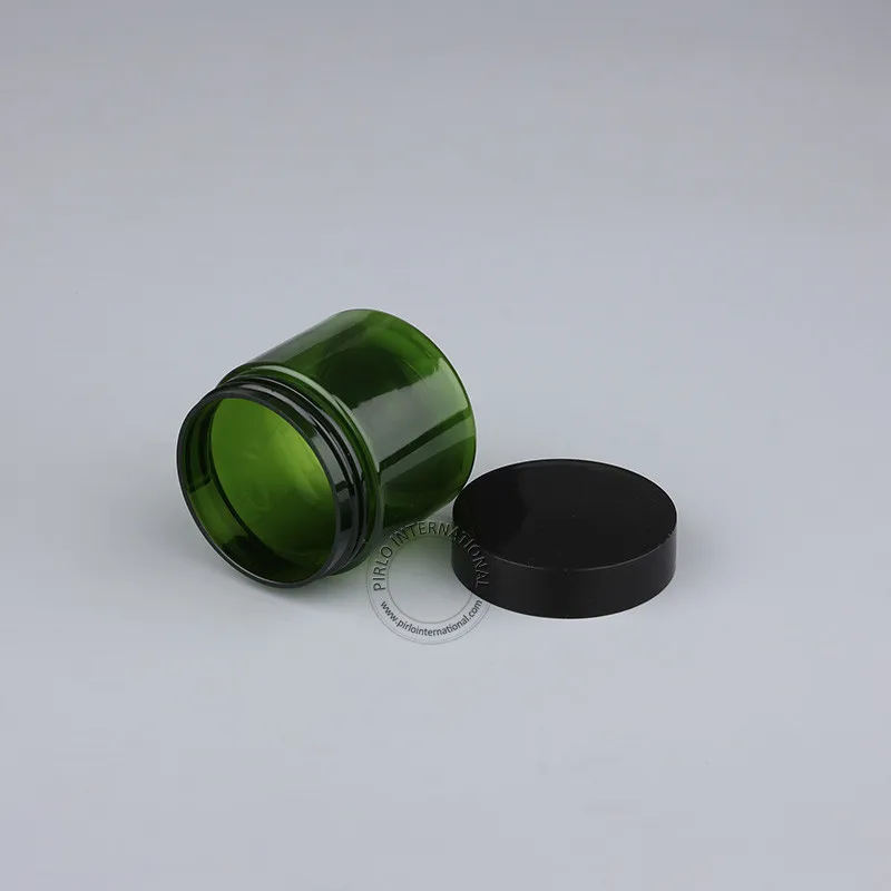 50 г 1,7 унц. зеленый цвет многоразового бутылки Косметическая Jar Box Портативный путешествия крем для лица лосьон косметический контейнеров 30 шт./лот