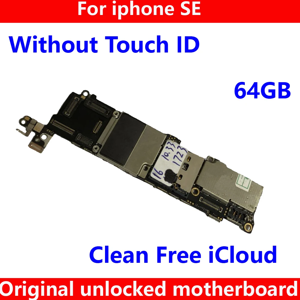 64 Гб оригинальная системная логическая плата IOS для iphone SE полностью