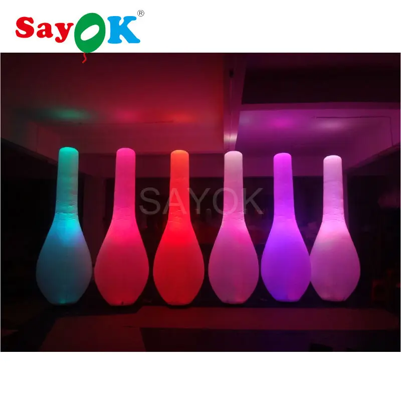 Бесплатная доставка надувная светодиодная Праздничная Свадебная декорация ваза