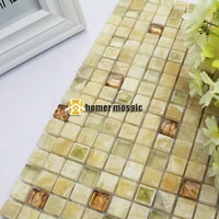 beige white color stone mixed diamond mosaic tiles for kitchen backsplash bathroom shower tiles fireplace mosaic HMB1261