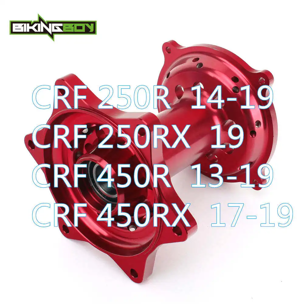 Red 13-19 BIKINGBOY для Honda CRF250R 04- CRF450R 02-19 03 04 05 06 07 08 09 10 11 CRF 250 450 X RX CR 125 250 R 02-13 заднее колесо концентратора - Цвет: Red 13-19