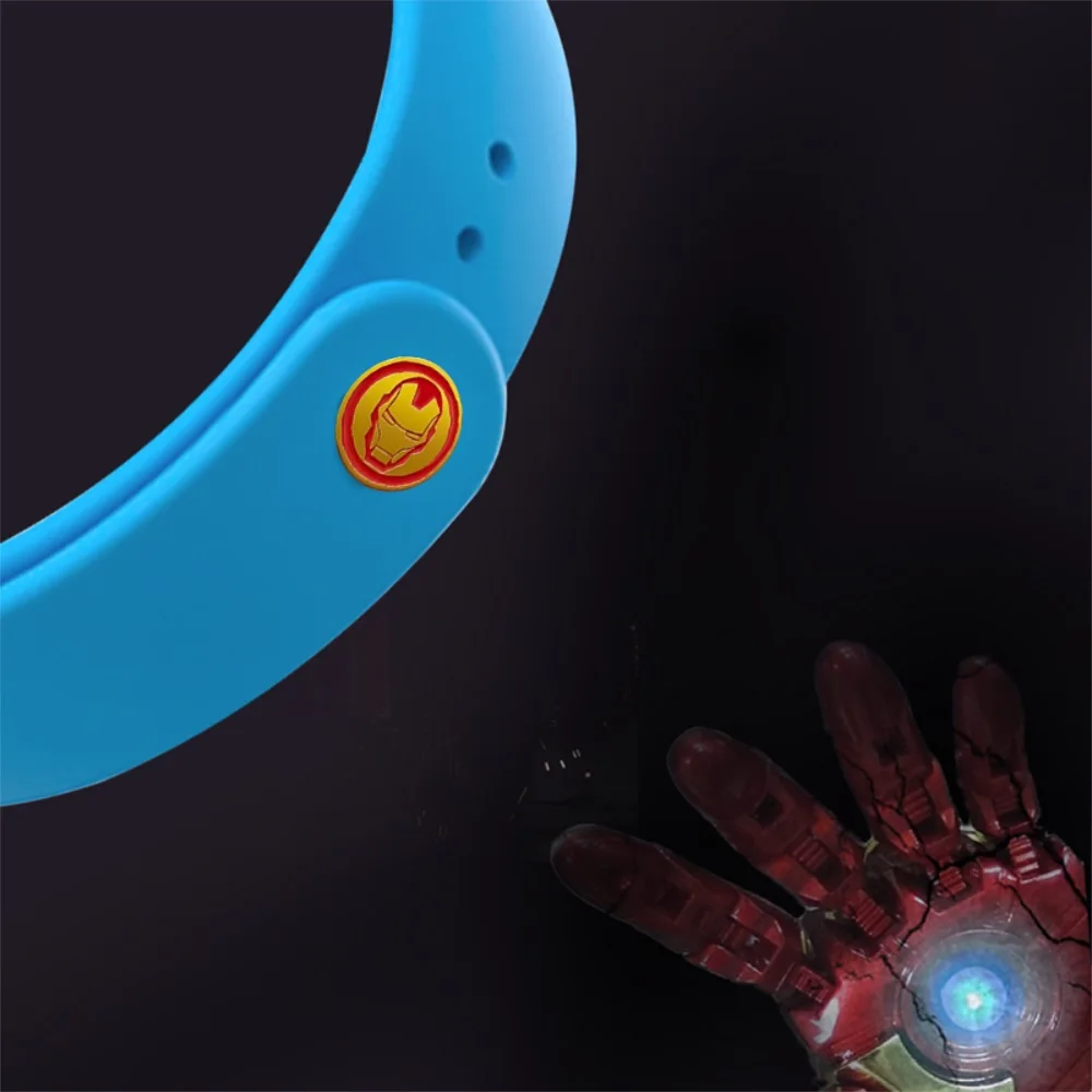 FIFATA браслет для mi Band 4/mi Band 3 Ремешок Браслет для Xiaomi mi Band 4 Nfc зарядное устройство Мстители силиконовый браслет