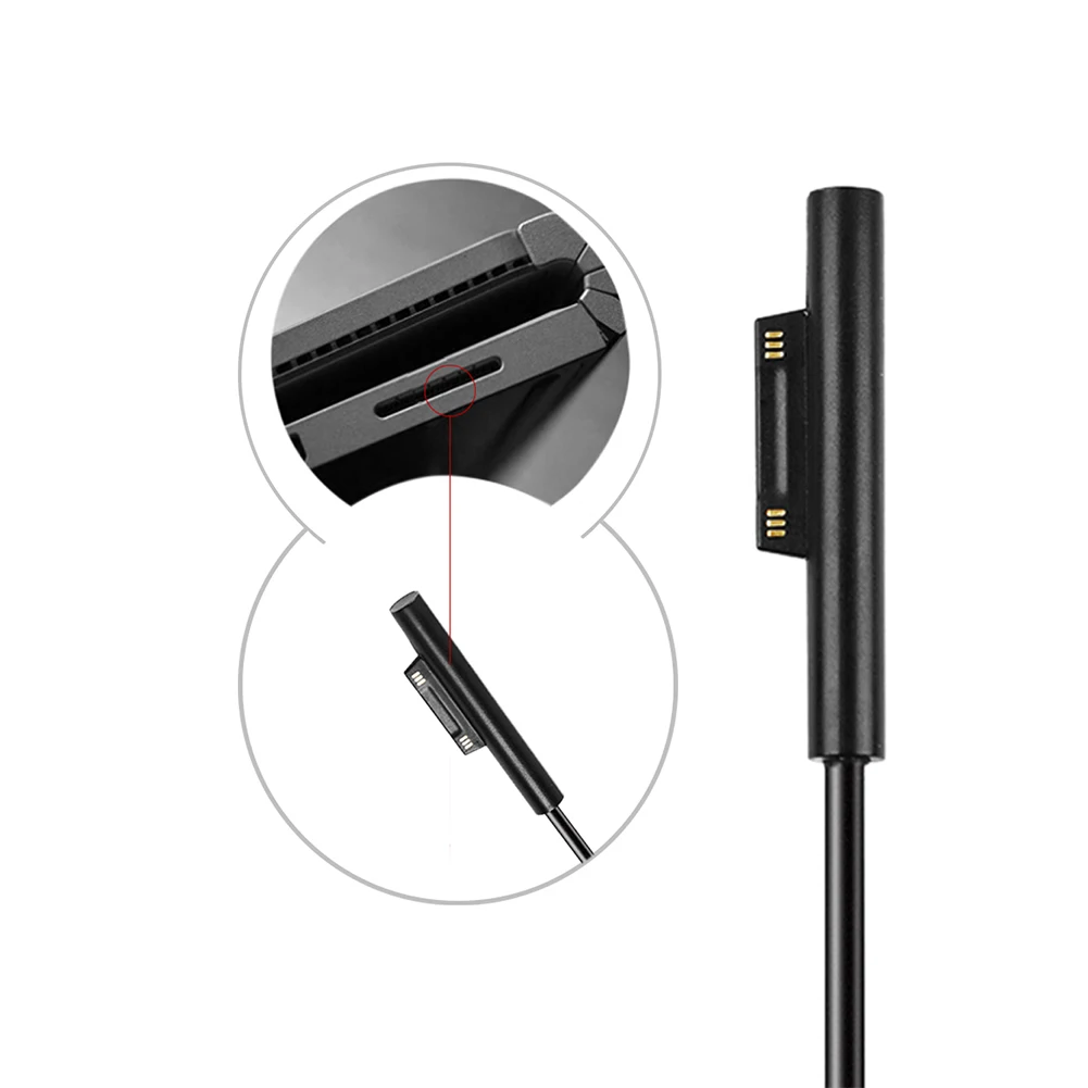 1 м USB Type C 15 в PD зарядный кабель для Microsoft Surface Pro3/Pro4/Pro5/Pro6 кабель|Зарядки планшетов| |