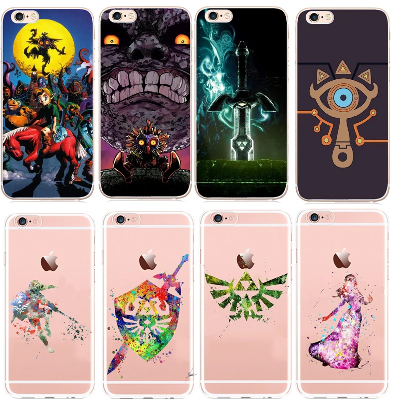 Чехол для телефона seracase The Legend Of Zeldas чехол IPhone 8 8Plus 7Plus 6 6splus 5S SE X мягкий силиконовый