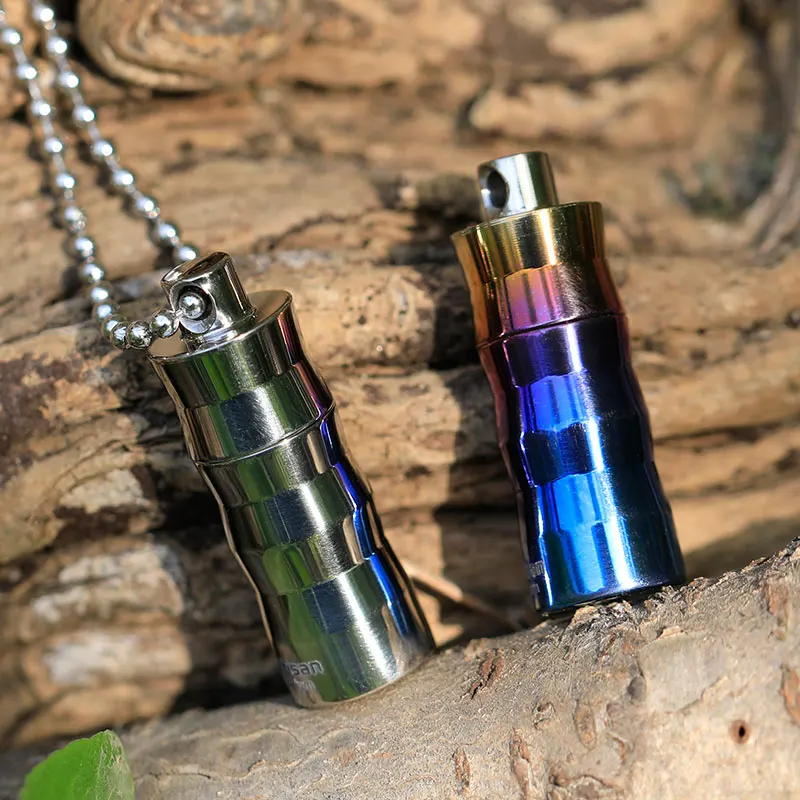 Чехол для хранения таблеток Tiartisan Mini из титана экологичный сверхлегкий