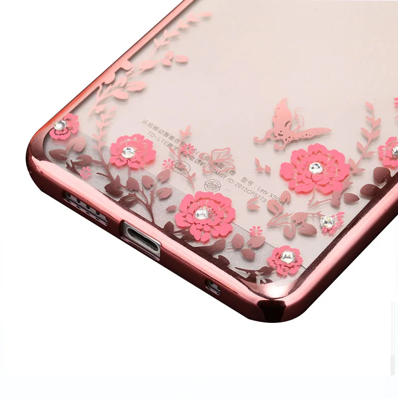Yuetuo Оригинальный Роскошный мягкий золотой чехол из ТПУ для xiaomi redmi note 4 4x note4 note4x