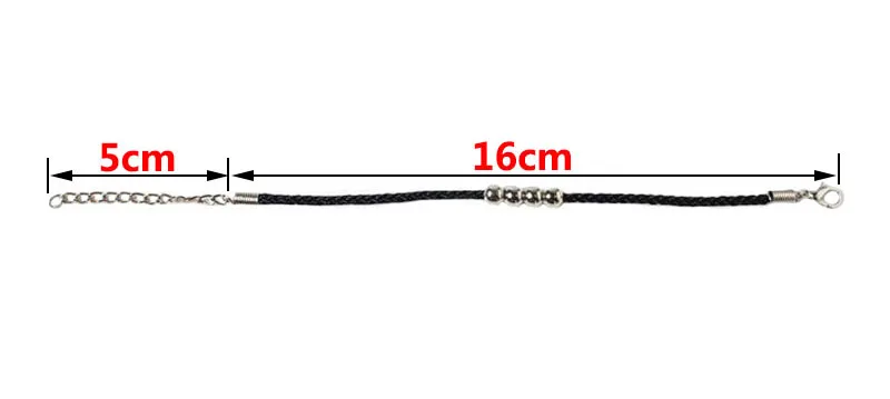 American English French Bulldog Dog Animal Charm Bracelet For Women Men Rope Male Female Pearl Red Heart Black jewelry Gift | Украшения и