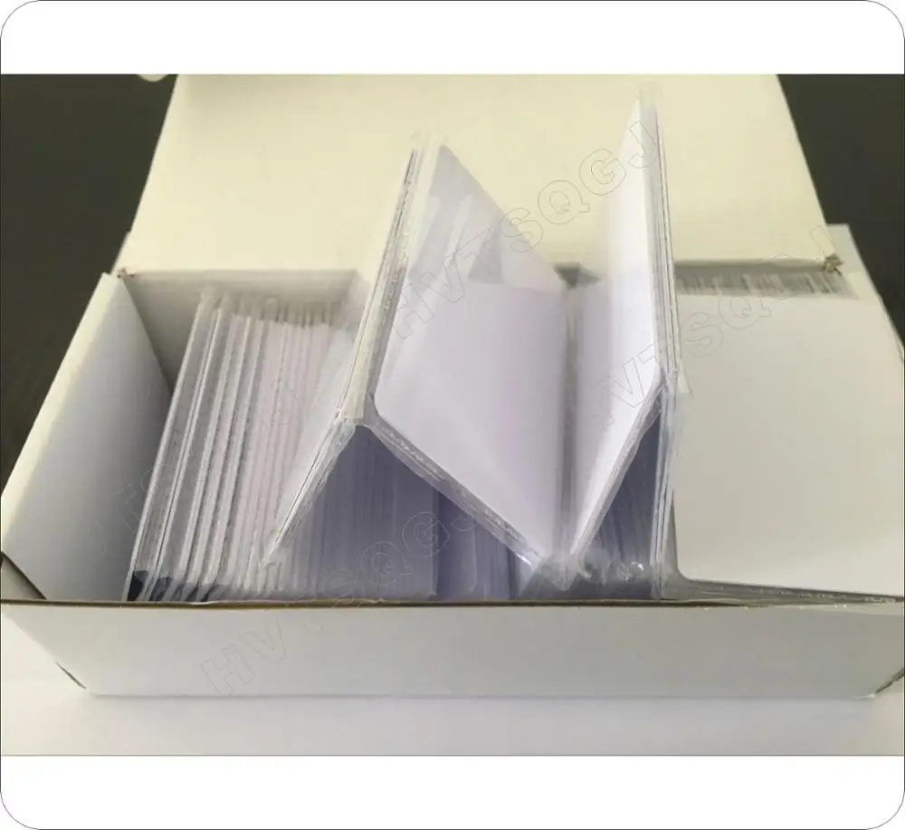 1000 шт./лот перезаписываемая nfc RFID 1k S50 пустая карта/тонкая ПВХ Карта 13 56 МГц ISO14443A IC