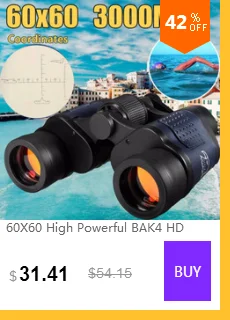 Монокуляр 10x42 высокой мощности телескоп HD зум оптический Spyglass светильник ночного видения военный HD Профессиональный охотничий инструмент