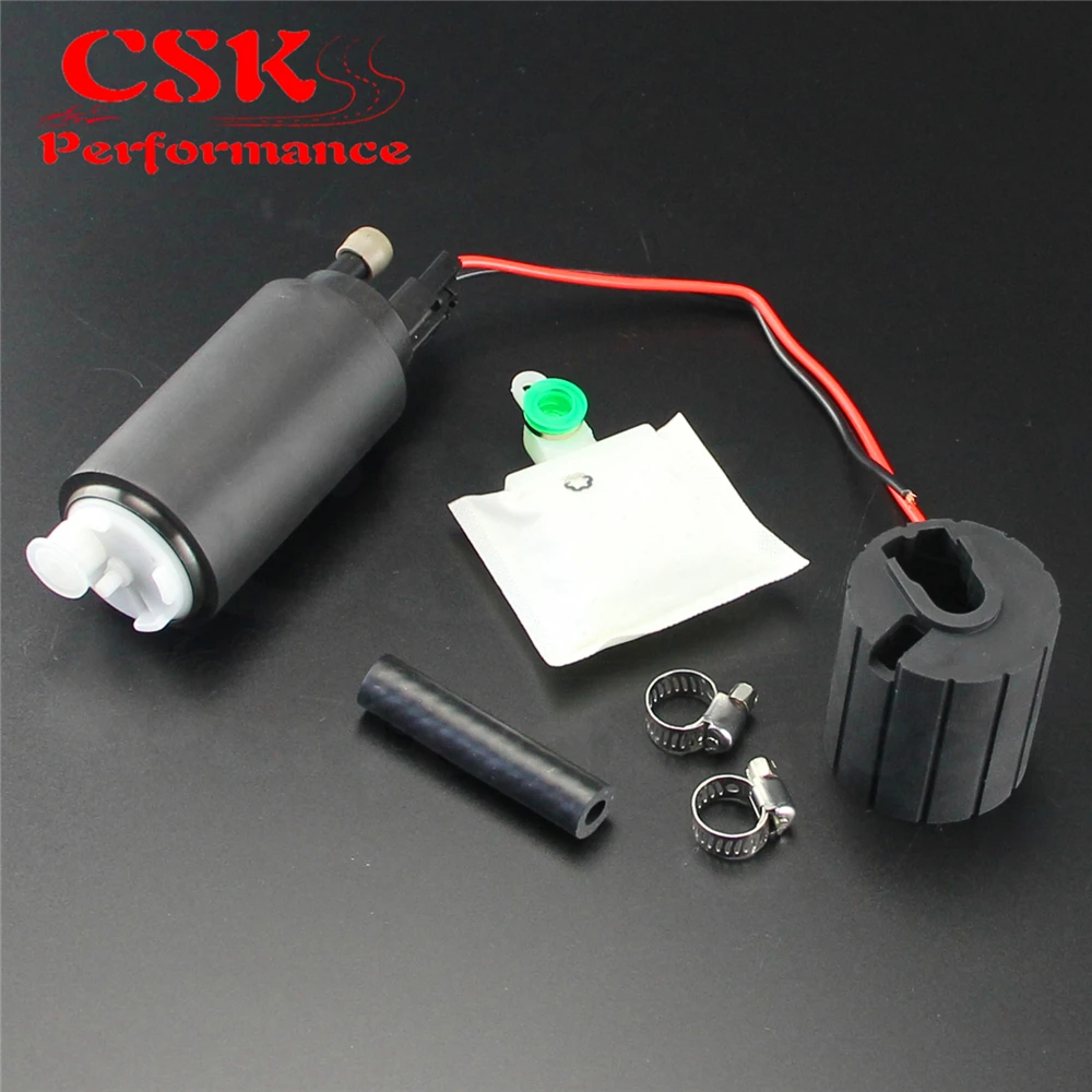 255 LPH высокопроизводительный топливный насос для 341 342 EVO STI DSM S14 S15 черный|fuel pump kit|high
