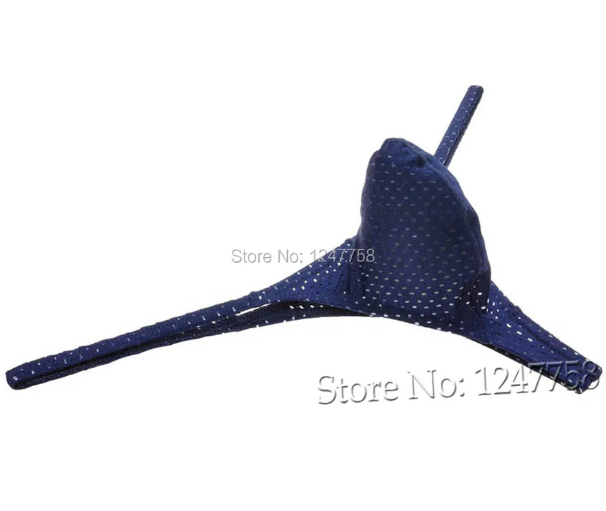 Мужские стринги с карманом увеличивающие выпуклость Т образные мини бикини