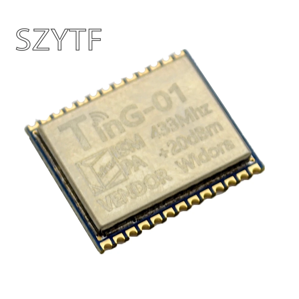

Ting-01 01M SX1278 беспроводной модуль 433 МГц последовательный порт LORA разброс спектра UART интерфейс Widora